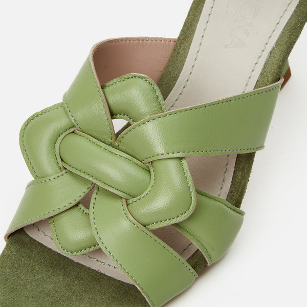 Kunoka CLAIRE high heel sandal - Mint High Heel Sandal mint