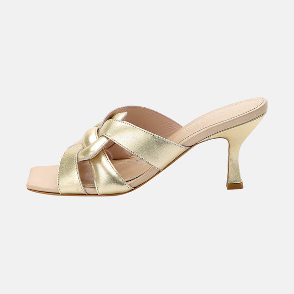 Kunoka CYNTHIA high heel sandal - Goldenshower High Heel Sandal gold