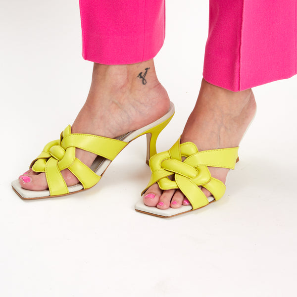 Kunoka CYNTHIA high heel sandal - Lemonpeel High Heel Sandal yellow