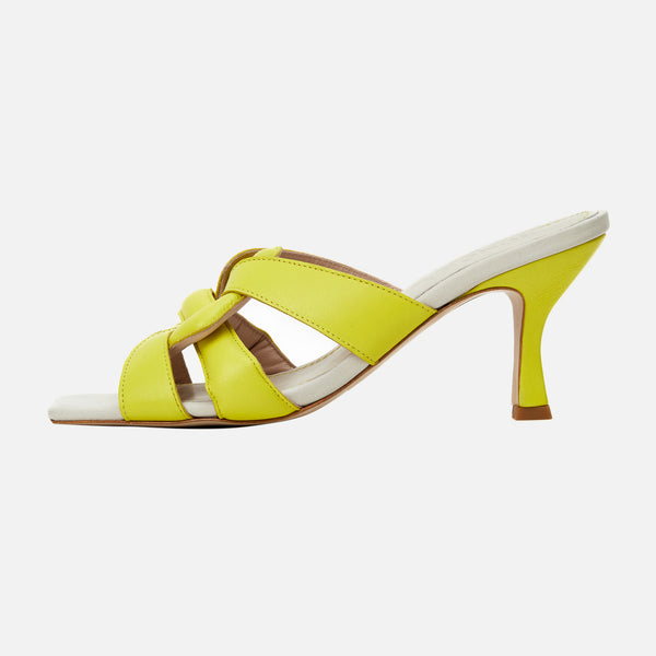Kunoka CYNTHIA high heel sandal - Lemonpeel High Heel Sandal yellow