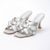 Kunoka CYNTHIA high heel sandal - Murraya High Heel Sandal silver