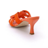 Kunoka CYNTHIA high heel sandal - Tangerine High Heel Sandal orange