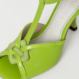 Kunoka CAMILLA high heel sandal - Grasshopper High Heel Sandal green