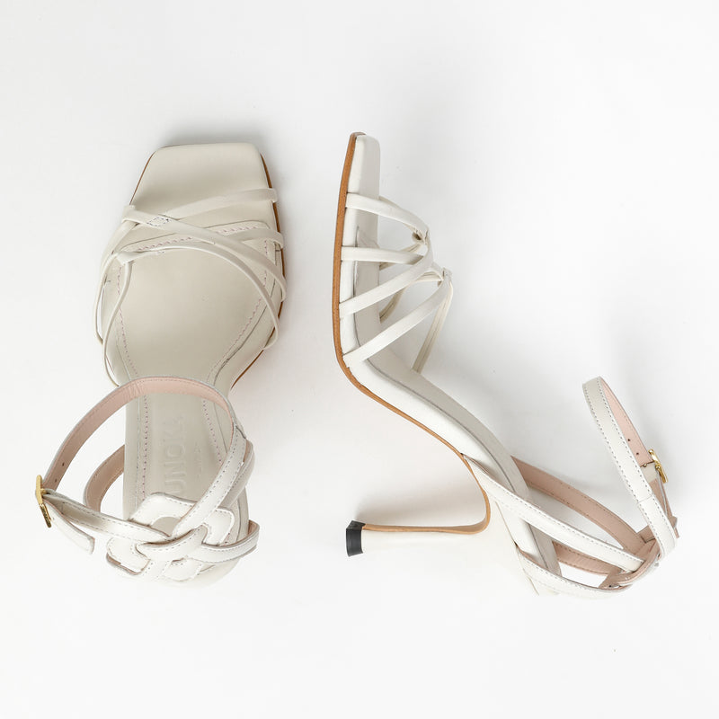 Kunoka KARASSA high heel sandal - Lily High Heel Sandal white