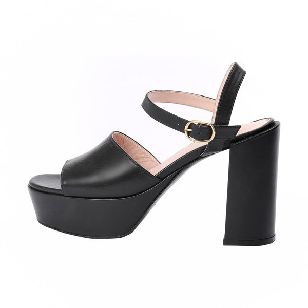 Kunoka ANITA platform sandal - black Platform Sandal black