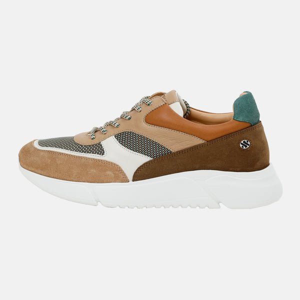 Kunoka ARI platform sneaker - Clover Platform Sneaker brown