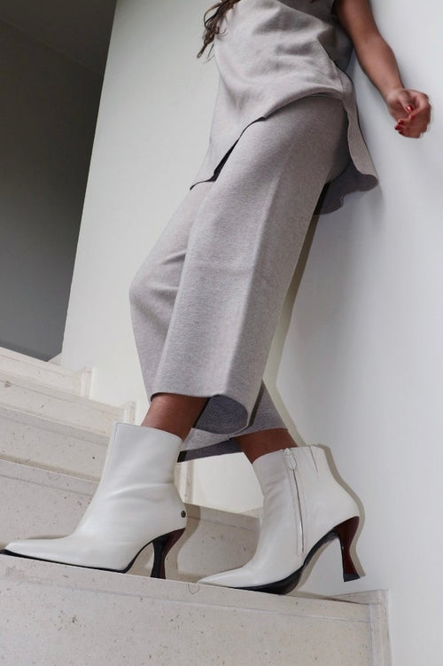 ALIXE ankle boot - white