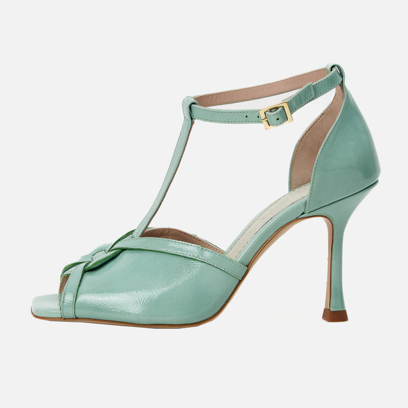 Kunoka CAMILLA high heel sandal - Mint High Heel Sandal mint