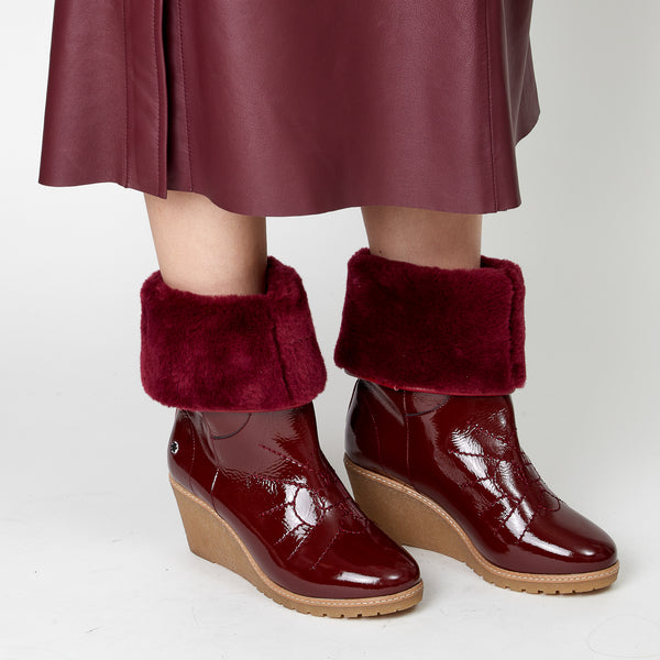 Kunoka CAROLE ankle boot-Glaze Ankle Boot red