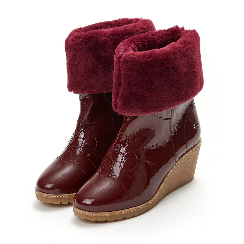 Kunoka CAROLE ankle boot-Glaze Ankle Boot red