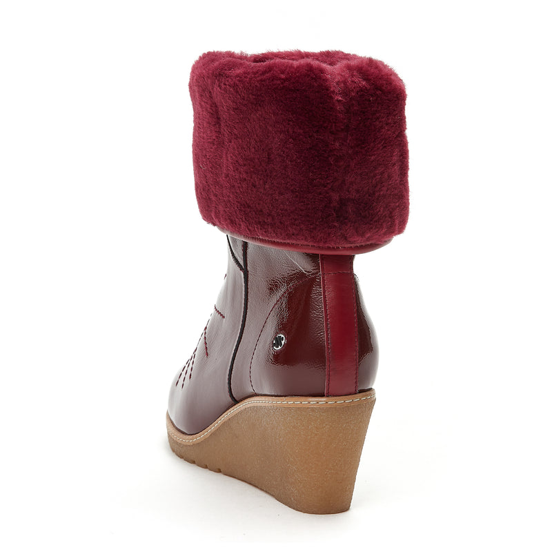 Kunoka CAROLE ankle boot-Glaze Ankle Boot red