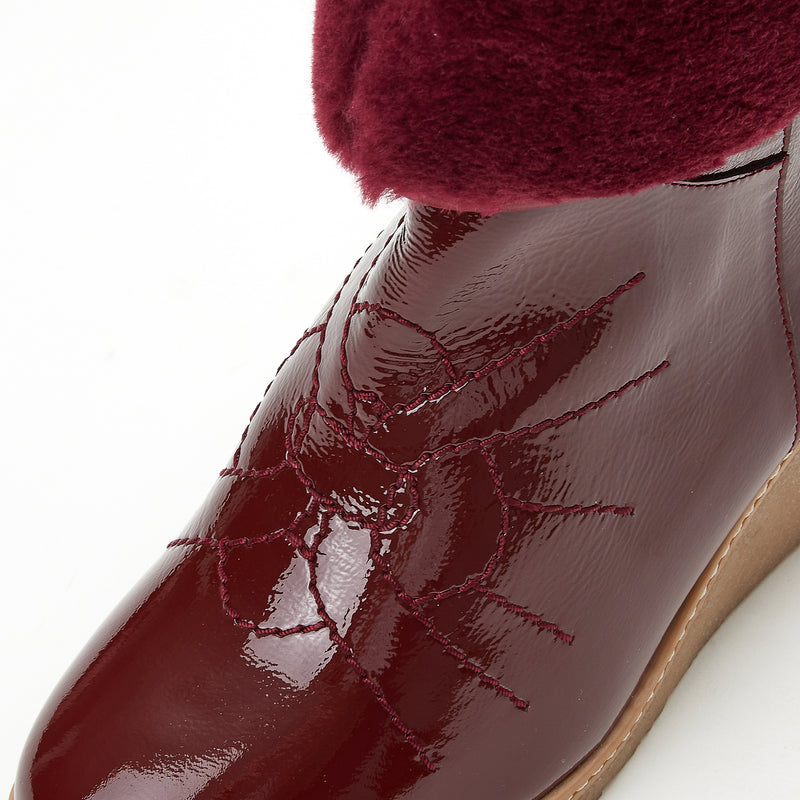 Kunoka CAROLE ankle boot-Glaze Ankle Boot red