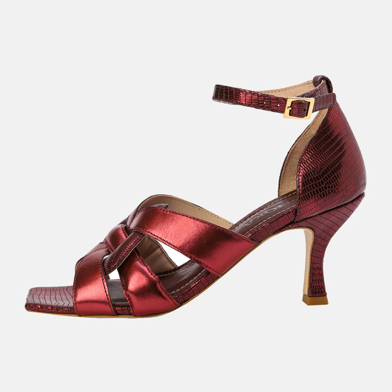 Kunoka CLAIRE high heel sandal - sapphire High Heel Sandal red