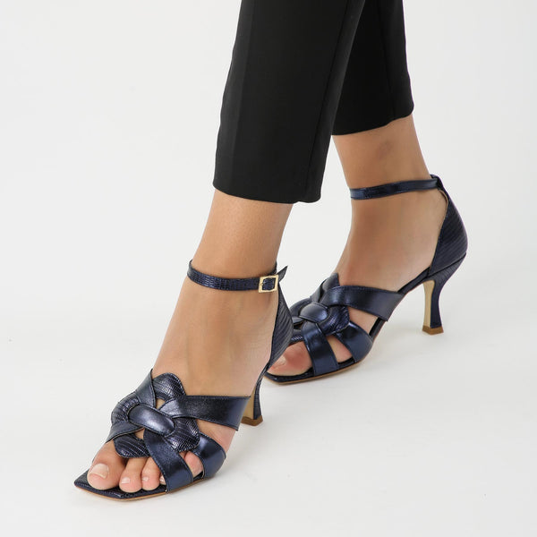 Kunoka CLAIRE high heel sandal - topaz High Heel Sandal blue