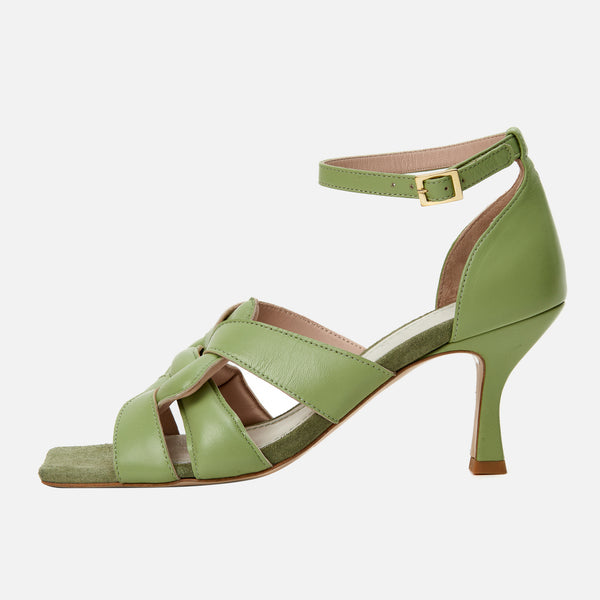 Kunoka CLAIRE high heel sandal - Mint High Heel Sandal mint