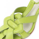 Kunoka CLAUDIA high heel sandal - green High Heel Sandal green