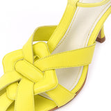 Kunoka CLAUDIA high heel sandal - yellow High Heel Sandal yellow