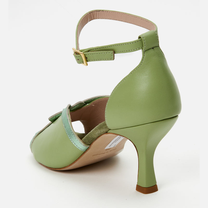 Kunoka COLETTE high heel sandal - Mint High Heel Sandal mint