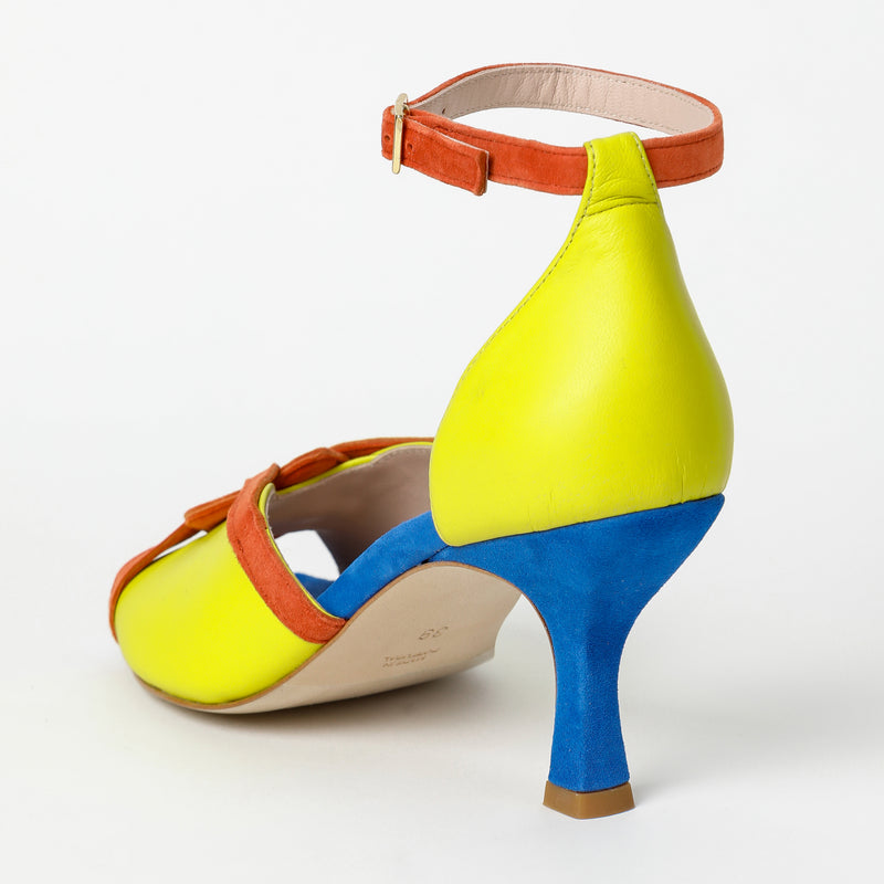 Kunoka COLETTE high heel sandal - Parrot High Heel Sandal multicolor