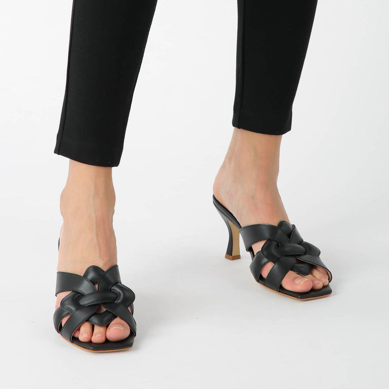 Kunoka CYNTHIA high heel sandal - Forestghost High Heel Sandal black