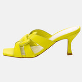 Kunoka CYNTHIA high heel sandal - Lemon High Heel Sandal yellow