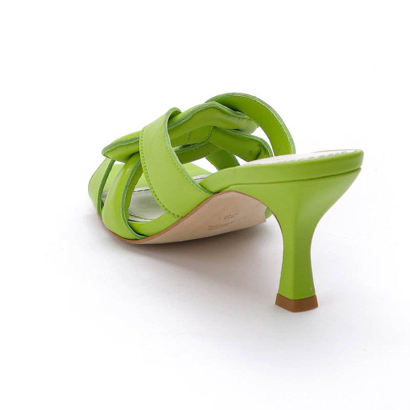 Kunoka CYNTHIA high heel sandal - Lime High Heel Sandal green