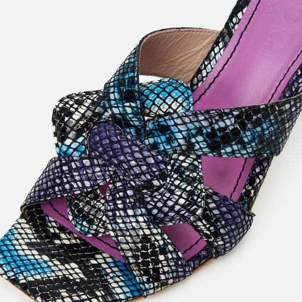 Kunoka CYNTHIA high heel sandal - Vipera High Heel Sandal multicolor
