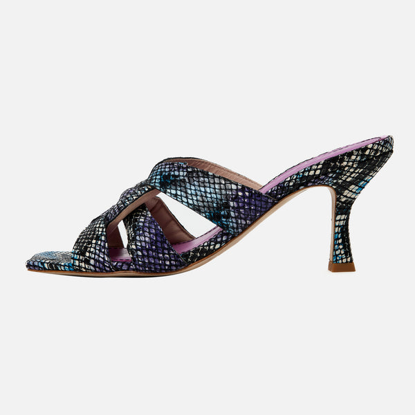 Kunoka CYNTHIA high heel sandal - Vipera High Heel Sandal multicolor