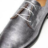 Kunoka DEBBY derby-Gunmetal Derby silver