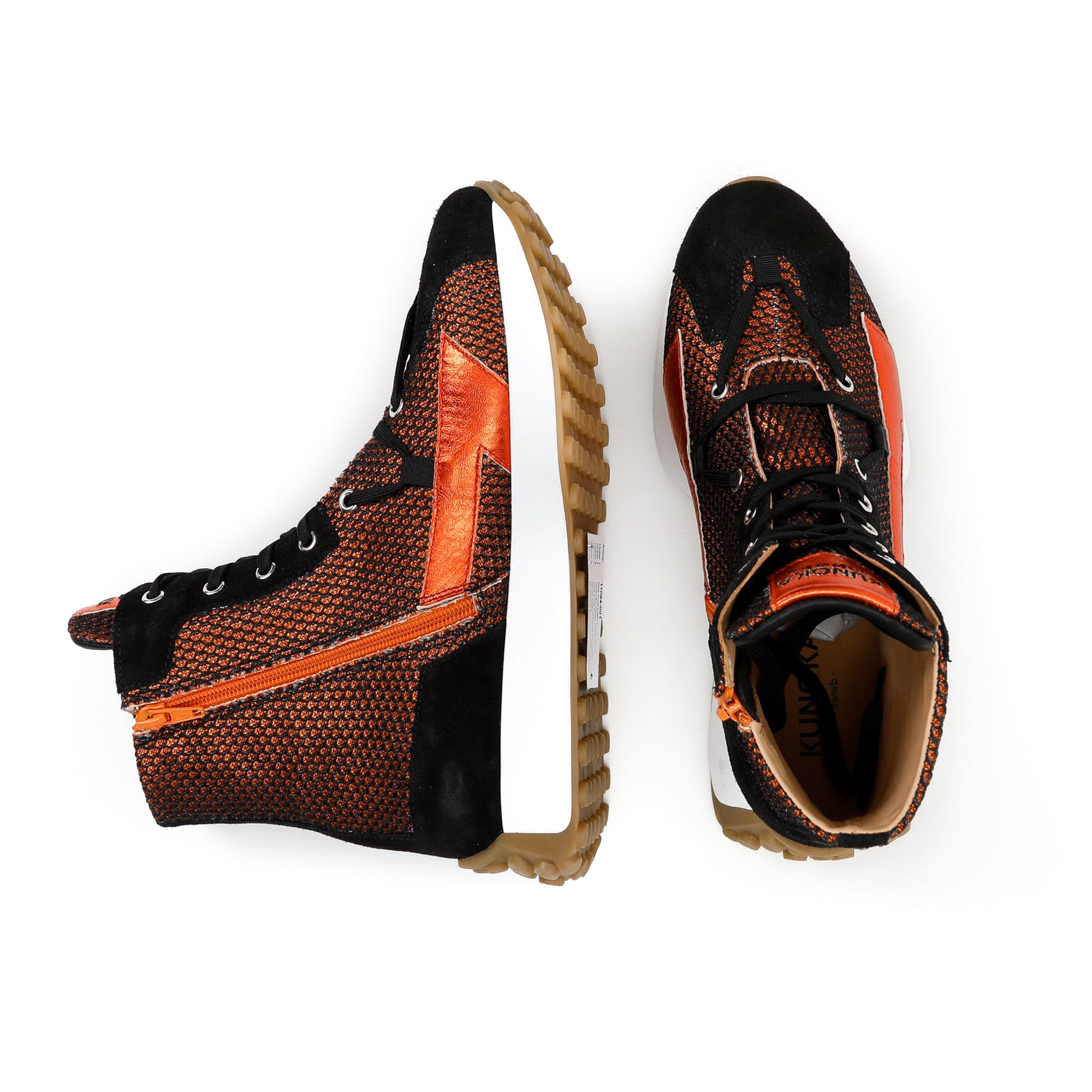 Kunoka HIGH LUNA ankle boot - Salix Ankle Boot orange