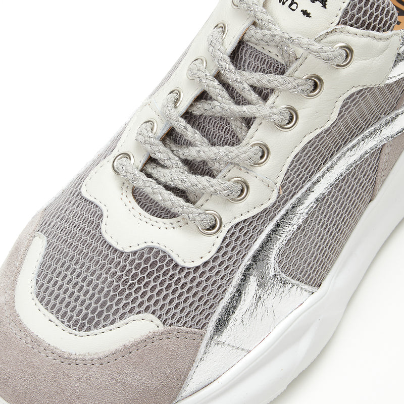 Kunoka IZZI platform sneaker-Silver Platform Sneaker silver