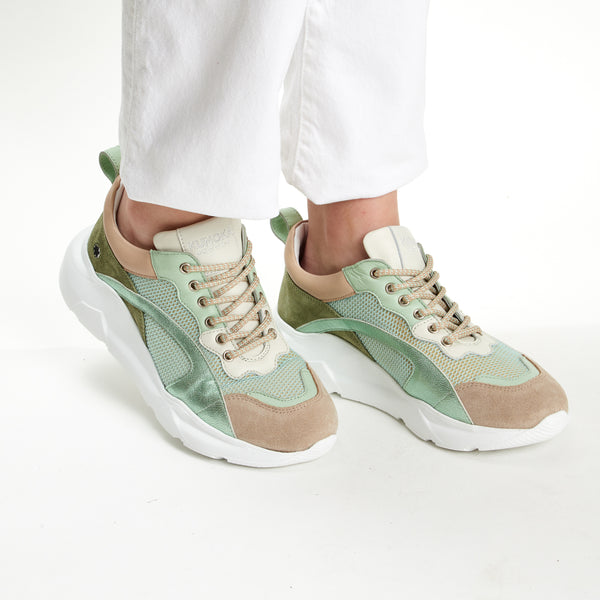 Kunoka IZZI platform sneaker - Mint Platform Sneaker mint
