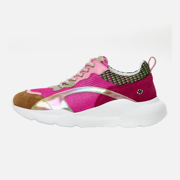 Kunoka IZZI platform sneaker - Orchid Platform Sneaker fuchsia