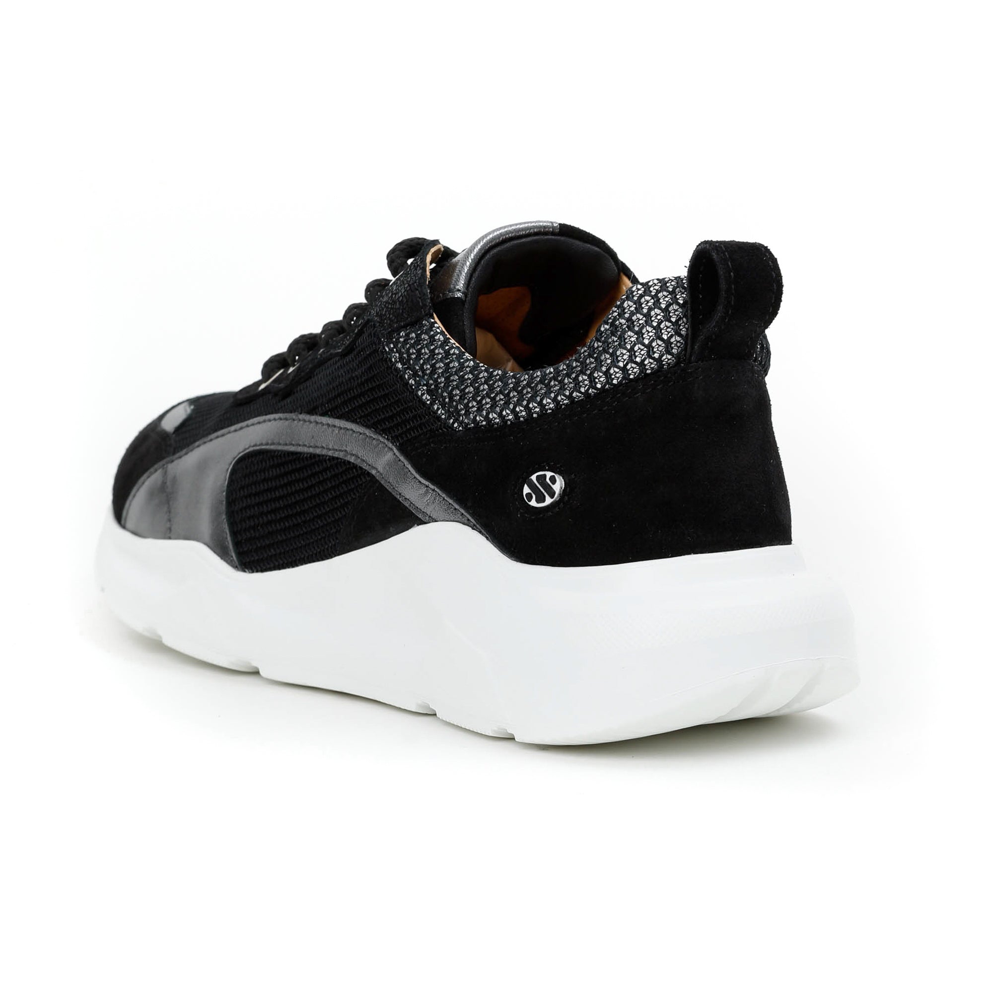Kunoka IZZI platform sneaker - Raven Platform Sneaker black