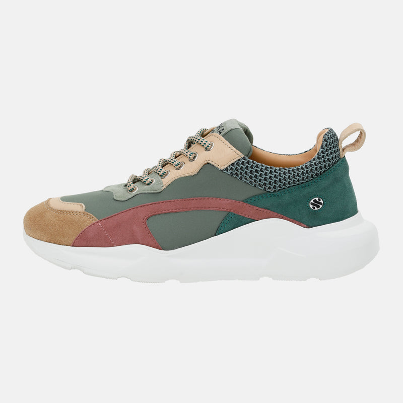 Kunoka IZZI platform sneaker - Sapsucker Platform Sneaker green