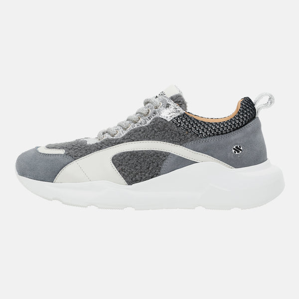 Kunoka IZZI platform sneaker - Willow Platform Sneaker grey