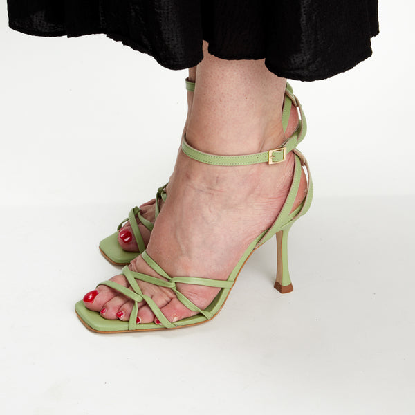 Kunoka KARASSA high heel sandal - Mint High Heel Sandal mint