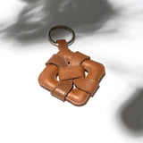 Kunoka KEYRING-Cuoio Keyring brown