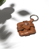 Kunoka KEYRING-Cuoio Keyring brown