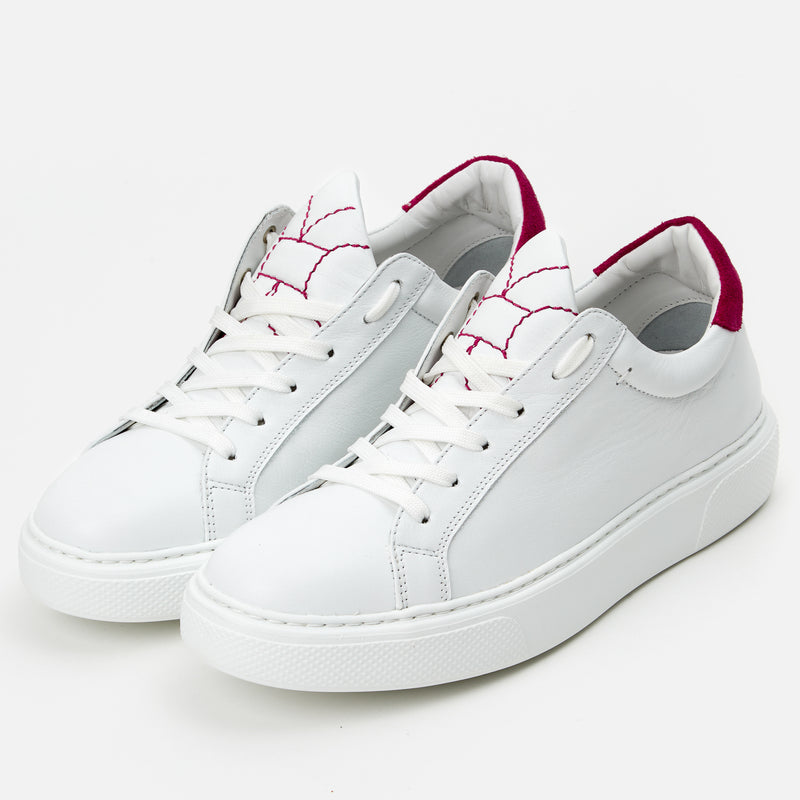 Kunoka LENA low sneaker - Orchid Low Sneaker white
