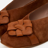 Kunoka LUCIE ballerina - Chestnut Ballerina brown