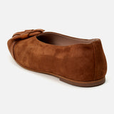 Kunoka LUCIE ballerina - Chestnut Ballerina brown