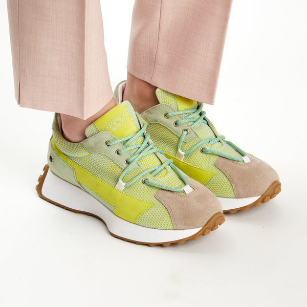 Kunoka LUNA platform sneaker - Bonnie Platform Sneaker yellow