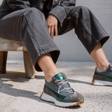Kunoka LUNA platform sneaker - Larch Platform Sneaker green