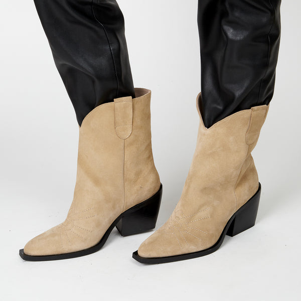 Kunoka METTE ankle boot-Beige Ankle Boot beige