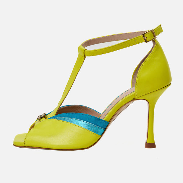 Kunoka MURIEL high heel sandal - Lemonpeel High Heel Sandal yellow