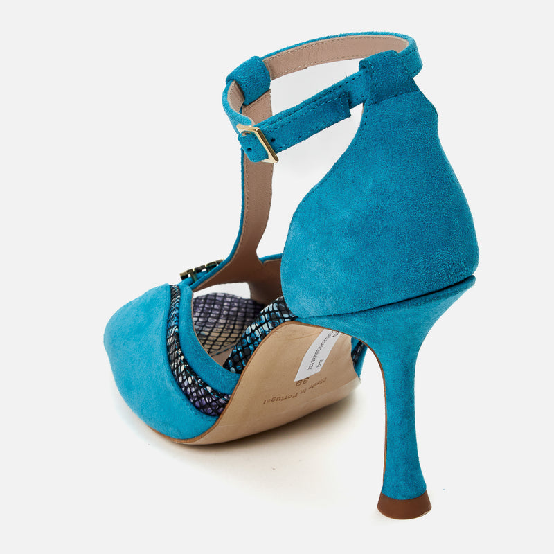 Kunoka MURIEL high heel sandal - Neptune High Heel Sandal blue