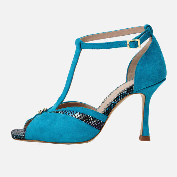 Kunoka MURIEL high heel sandal - Neptune High Heel Sandal blue