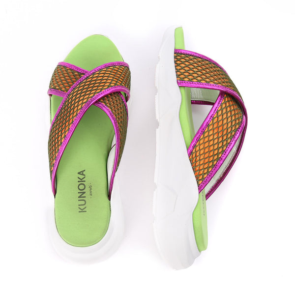 Kunoka SANDY flat sandal - pink Flat Sandal pink