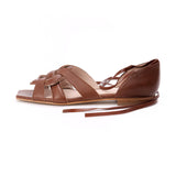 Kunoka STEPHANIE flat sandal - brown Flat Sandal brown